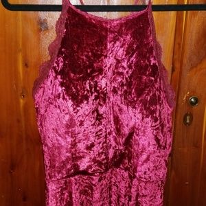 Velvet dress